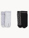 2pk Cotton Rich Yoga Socks